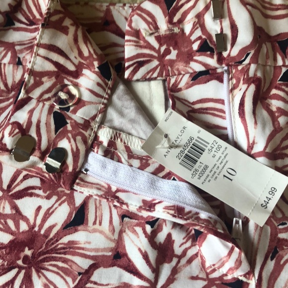 FLORAL PRINT COTTON SHORTS - Picture 3 of 4